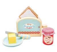 le toy van tostapane in legno con accessori honeybake