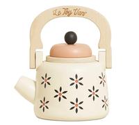 Le Toy Van - TV282 - Bollitore giocattolo in legno per bambini da 2 anni, Accessori da cucina Montessori, gioco educativo di ruolo, 1 Teiera grande, Legno FSC ecologico
