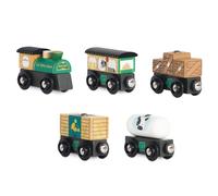 Le Toy Van - TV711 - Trenino in legno per bambini dai 3 anni Great Green, gioco