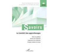 Le transfert des apprentissages: 69