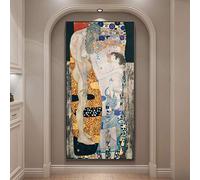 Le tre età della donna 1905 di Gustav Klimt Famosi dipinti d'arte sulla parete Poster e stampe Immagini artistiche di donne 40x80cm Senza cornice
