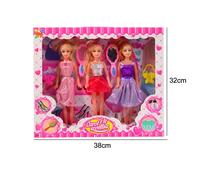 Le tre gemelline - SET 3 BAMBOLE GIOCATTOLO IDEA REGALO PER BAMBINE