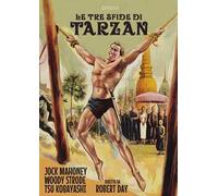 Le Tre Sfide Di Tarzan (DVD) Mahoney Strode Kobayashi Cameron Chinn Jamal