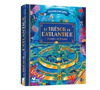 Le trésor de l'Atlantide: 5 cartes et 130 énigmes