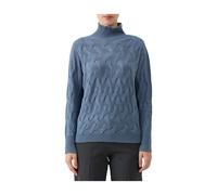 Le Tricot Perugia - Dolcevita Trecce - - Knitwear - Donna - Blu - S