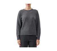 Le Tricot Perugia - Girocollo Traforato - - Knitwear - Donna - Grigio - M