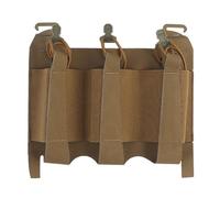 Le Triple Chargeur Tactique Peut Contenir Des Chargeurs de 5,56/.223/7,62x39 mm Dans Une Configuration Légère et À Accès Rapide pour Gilet et Plastron(Brown)