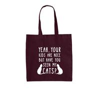Le Tue Bambine Sono Gatti Carini - Borsa In Tela - Amante Dei Gatti