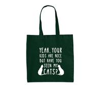 Le Tue Bambine Sono Gatti Carini - Borsa In Tela - Amante Dei Gatti