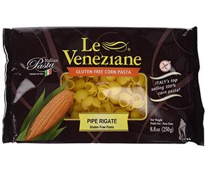 Le Veneziane Italian Gluten Free Corn Pasta Pipe Rigate 250