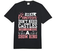 Le Vere Principesse Non Hanno Bisogno di Castelli Agricoltori allevatore di Bestiame Comfort Colors Adult Heavyweight T-Shirt
