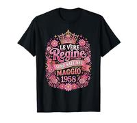 Le Vere Regine Sono Nate a Maggio 1958-68 Anni Regalo Maglietta
