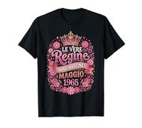Le Vere Regine Sono Nate a Maggio 1965-61 Anni Regalo Maglietta