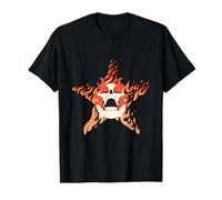 Le vibrazioni estive ti fanno rock´n´roll star on fire Maglietta