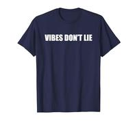 Le Vibrazioni Non mentono Maglietta, Uomo, Navy, 5XL