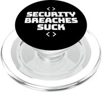 Le violazioni della sicurezza fanno schifo - Hacker di sicurezza del programmatore INFOSEC PopSockets PopGrip per MagSafe