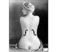 Le Violon D 'ingres 1924 Man Ray Stampa D' Arte (60 cm x 80 cm) + Original tesa Powerstrips® (1 Pack/20 PZ.)