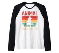 Le Vite degli Animali contano Maglia con Maniche Raglan