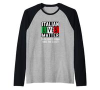 Le vite italiane contano Maglia con Maniche Raglan