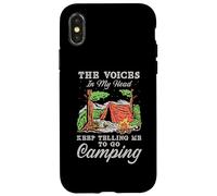 Le voci nella mia mano continuano a dirmi di andare in campeggio Custodia per iPhone X/XS