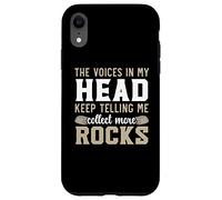 Le voci nella mia testa continuano a dirmi raccogliere altre rocce Custodia per iPhone XR