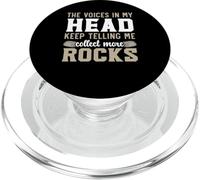 Le voci nella mia testa continuano a dirmi raccogliere altre rocce PopSockets PopGrip per MagSafe