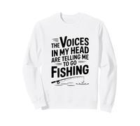 Le Voci nella mia Testa Mi Dicono di Andare a Pescare Felpa
