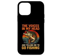 Le voci nella mia testa mi dicono di andare a pescare pesce spigola Custodia per iPhone 12 mini