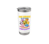 Le voci nella mia testa Squishies Bicchiere termico in acciaio inox doppia parete
