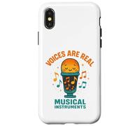 Le voci sono veri strumenti musicali Coro cantante attore per bambini Custodia per iPhone X/XS
