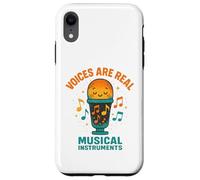 Le voci sono veri strumenti musicali Coro cantante attore per bambini Custodia per iPhone XR