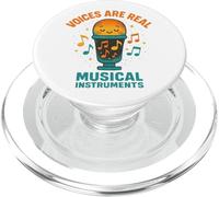 Le voci sono veri strumenti musicali Coro cantante attore per bambini PopSockets PopGrip per MagSafe