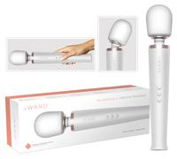 le Wand - Massaggiatore Vibrante Ricaricabile Esclusivo (Bianco Perla)