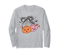 Le zucche più Carine della Patch Funny Halloween Pumpkin Fall Maglia a Manica