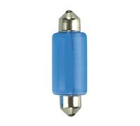LE0W 12V Lampada Siluro Blu-Xe - 15X41 Mm - 18W - Sv8 5-8 - 2 Pz - D/Blister