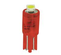 12V Hyper-Led 2 1 SMD x 2 chips (T5) W2x4,6d 2 pz D/Blister Rosso nan Moto