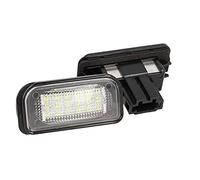 Kit Luci Targa Led Benz W203 4D Sedan 18 Smd Bianco Canbus No Errore