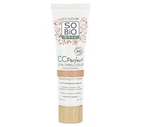 LÉA NATURE SO BiO Etic| CC Crema Color Control certificata Bio - Perfect | Chiaro | Cura abbellimento | Anti-arrossamento, Anti-affaticamento, Anti-tinto opaco | Centella asiatica bio | Vegan|Made in
