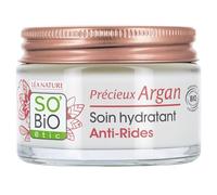 LÉA NATURE SO BiO Etic| Trattamento Idratante Antirughe Giorno - Prezioso Argan |Riduce le rughe e tonifica la pelle | Olio di Argan Bio | 99% di origine naturale | Made in France | 50 ml