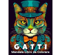 Lea Schöning Bb Gatti Mandala Libro da Colorare (Tascabile)