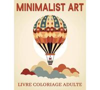 Lea Schöning Bb Livre Coloriage Adulte d'Art Minimaliste (Tascabile)