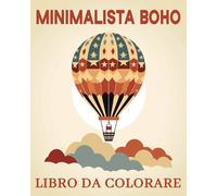 Lea Schöning Bb Minimalista Boho Libro da Colorare (Tascabile)