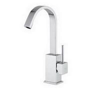 Level miscelatore lavabo canna piatta