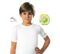 LEABLE 3 MAGLIA BIMBO COTONE INTERLOCK MANICA CORTA 208