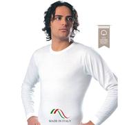 LEABLE 3 MAGLIA UOMO TAGLIE FORTI COTONE INTERLOCK MANICA LUNGA 202
