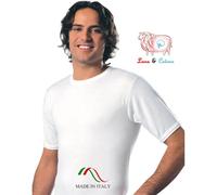 LEABLE 3 MAGLIA UOMO TAGLIE FORTI LANA E COTONE 90