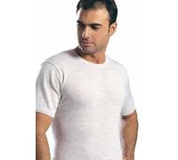 LEABLE 416 Maglia Uomo Girocollo Manica Corta Misto Lana Vergine 4 5 6 7 8