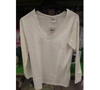 Leable maglia donna lana/cotone manica lunga