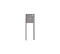 Leabox Cassetta postale autoportante - LEA3 RAL 9007 Grigio alluminio impiantata nel suolo