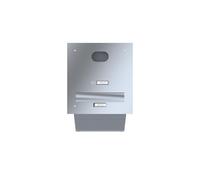 LEABOX cassetta postale passante a muro con citofono e telecamera in acciaio inox COMELIT 1250U